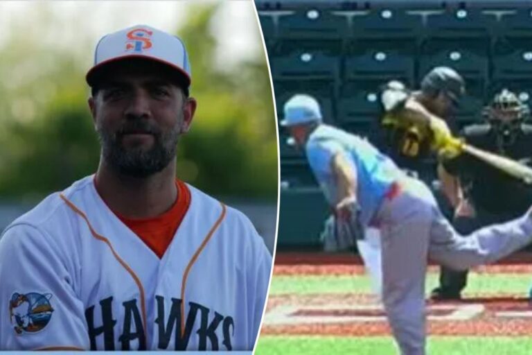 Nelson Figueroa, 48, pitches complete game in minor league start