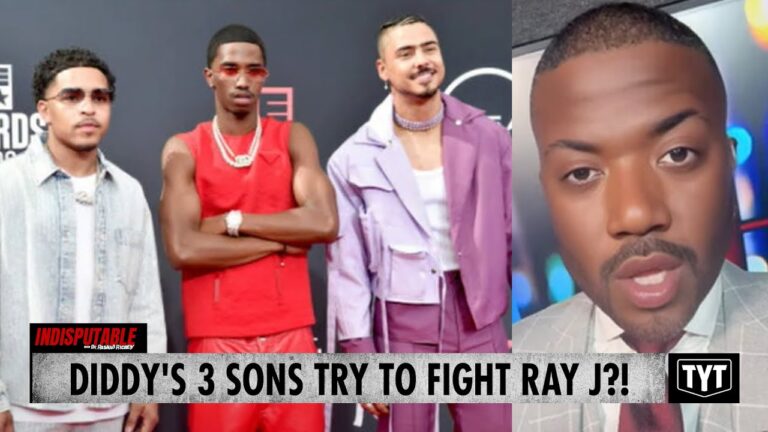 Diddy’s Sons Try To Throw Down With Ray J, Chris