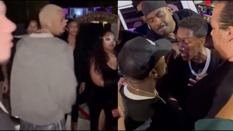 Chris Brown Saves Ray J From Getting Jumped By