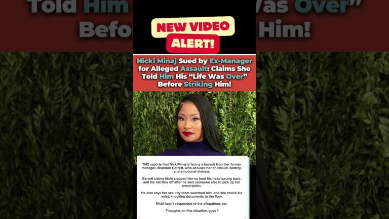 NickiMinaj is facing a lawsuit #nickiminaj #tmz