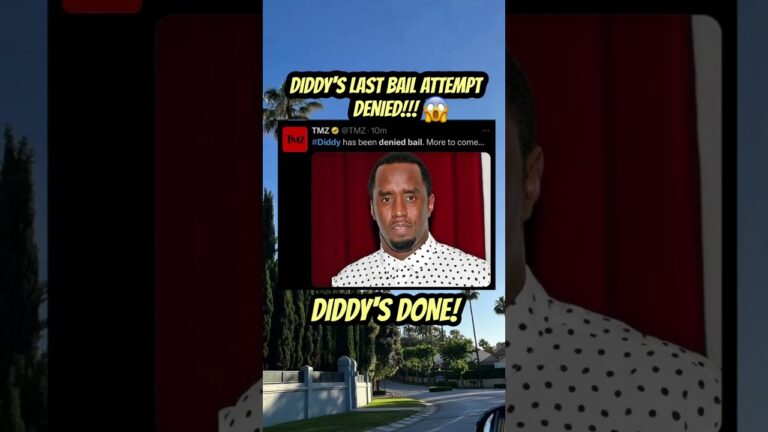 #EXCLUSIVE DIDDY DENIED BAIL FOR FINAL TIME!