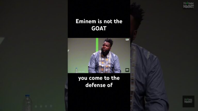 Eminem not the GOAT? #hiphopartist #eminem
