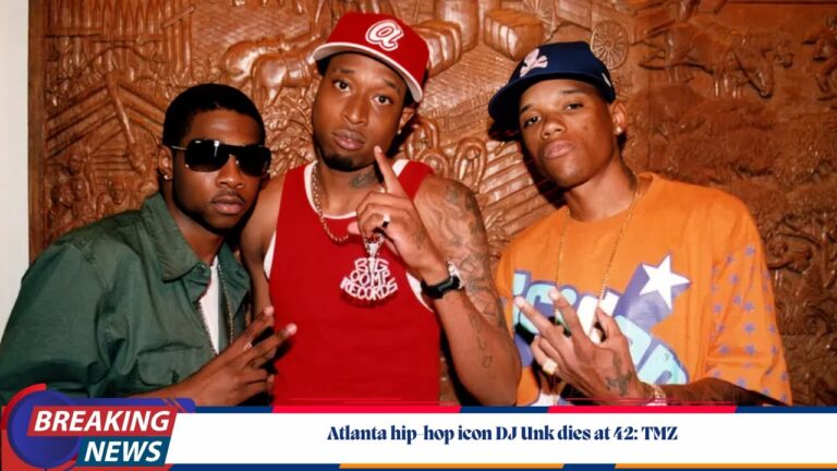 Atlanta hip-hop icon DJ Unk dies at 42: TMZ