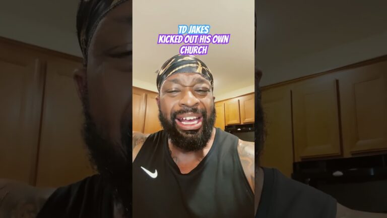 Td jakes, Kicked out his own church. #tdjakes