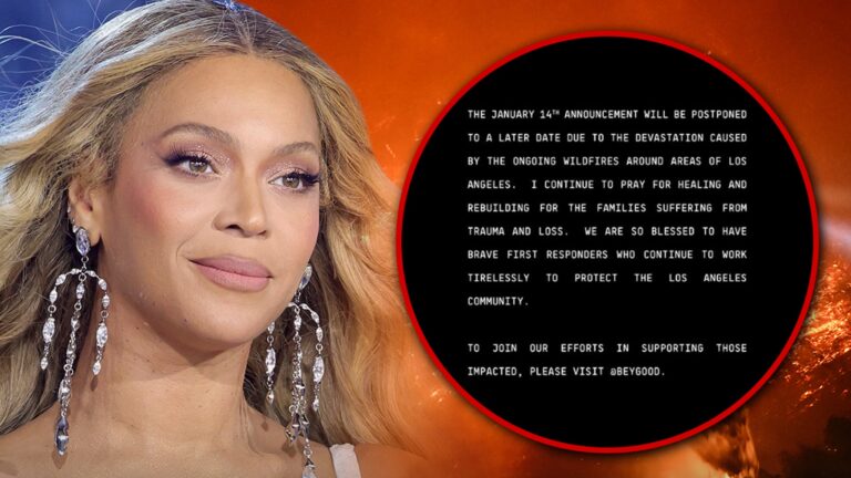 Beyonce Postpones Today's Huge Announcement