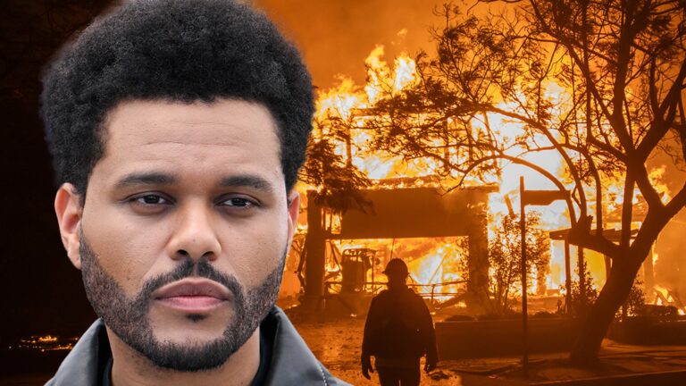 The Weeknd Donates $1 Million for L.A. Wildfire