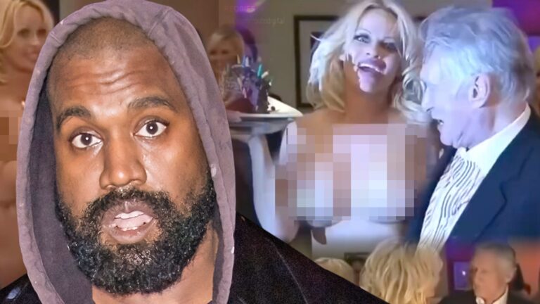 Kanye West Posts Throwback Video of Naked Pamela