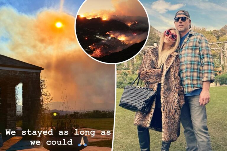 Jessica Simpson flees Hidden Hills mansion amid LA | Gossip Wire