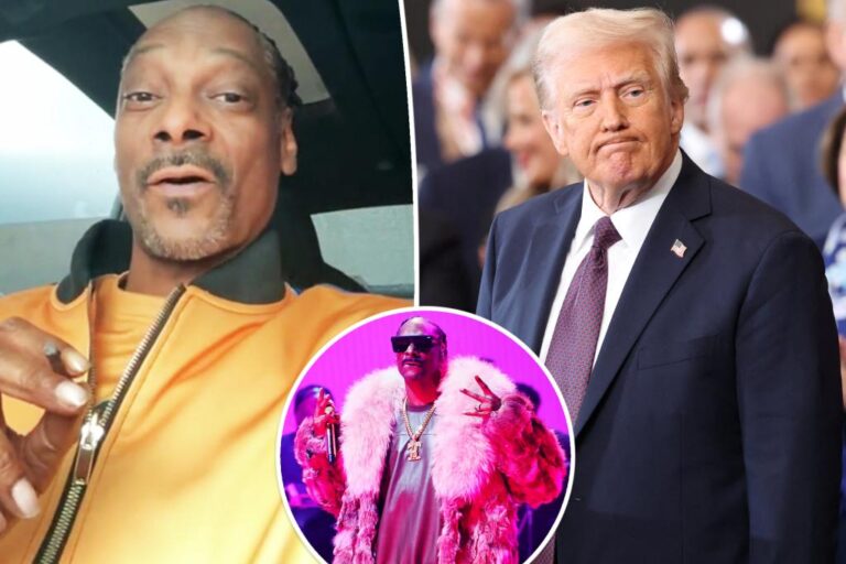 Snoop Dogg responds to ‘all the hate’ over Trump | Gossip Wire