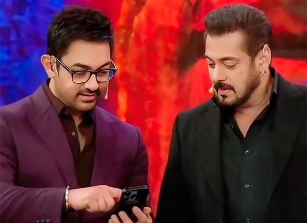 Aamir Khan asks Salman Khan to check his phone;