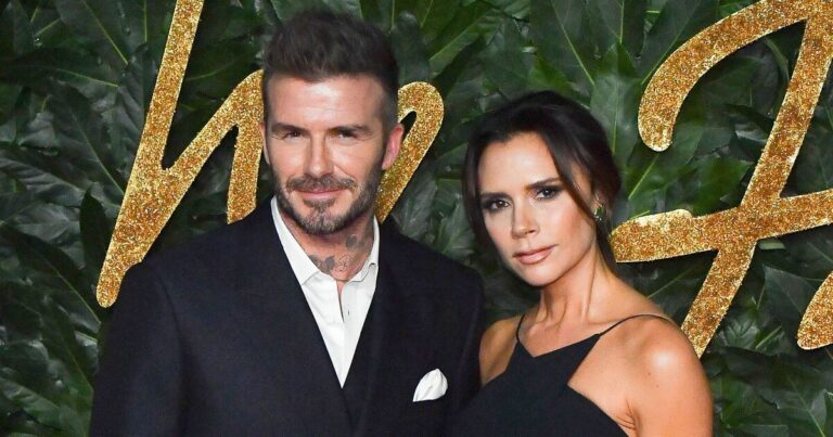 Beckhams snub Meghan Markle by mingling in her