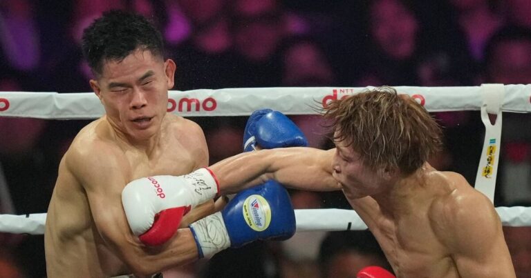 Boxer knocked out after gesturing to rival who