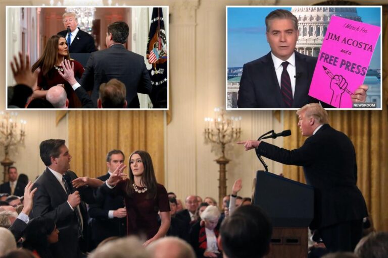 CNN exiling Jim Acosta to 'Siberia of TV news' to