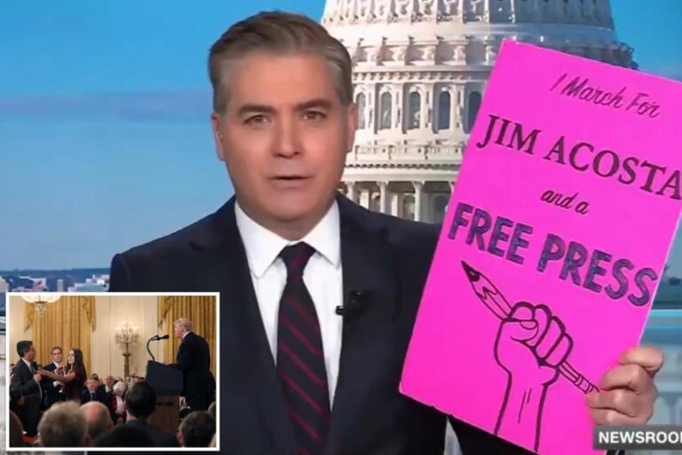 CNN's Jim Acosta insists journalists are 'not the