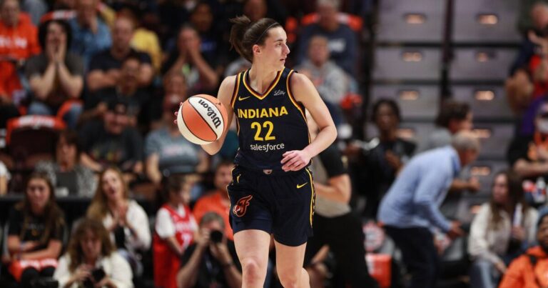 Caitlin Clark in little doubt as Jason Kelce makes