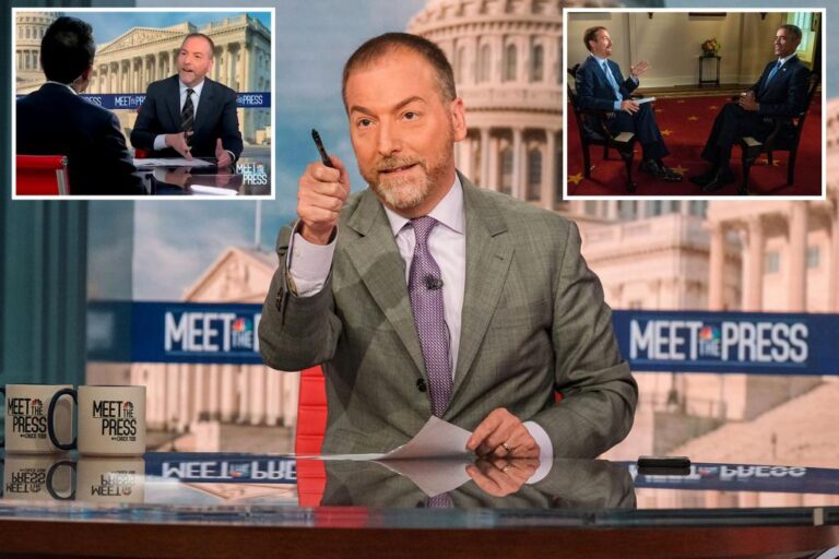 Chuck Todd tells colleagues he's leaving NBC News
