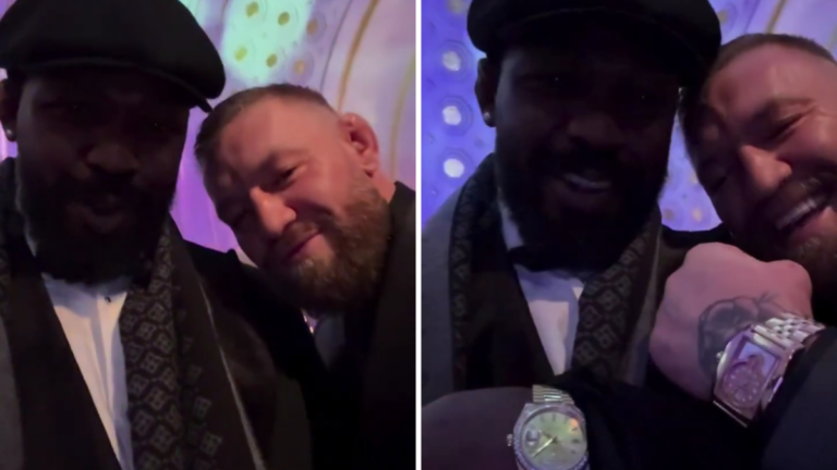 Conor McGregor and Jon Jones share friendly