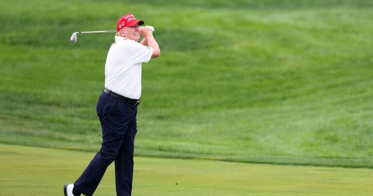 Donald Trump wins Senior Club Championship with