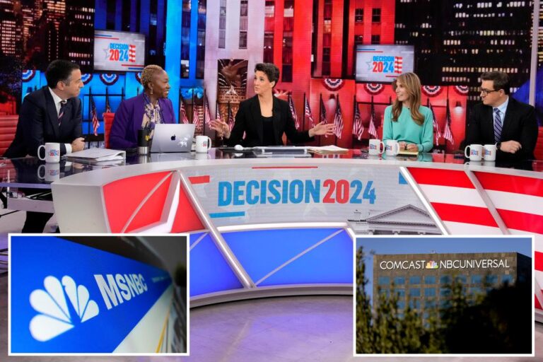 Embattled MSNBC will keep its name after Comcast