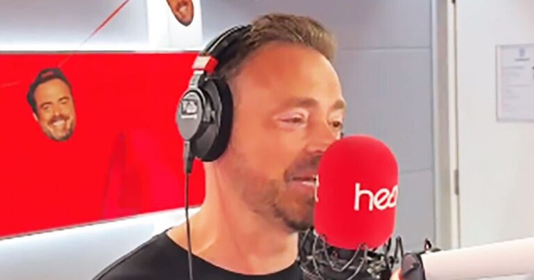 Jamie Theakston thrown off bike on first day back to