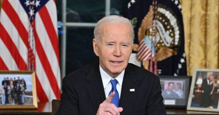 Joe Biden issues dire warning of 'barons' taking
