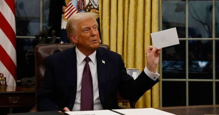 Joe Biden's letter to Donald Trump revealed for