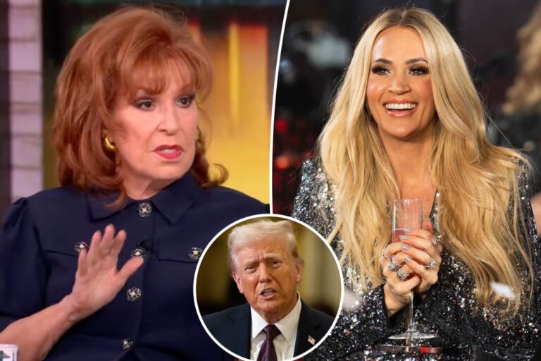Joy Behar questions how Carrie Underwood could