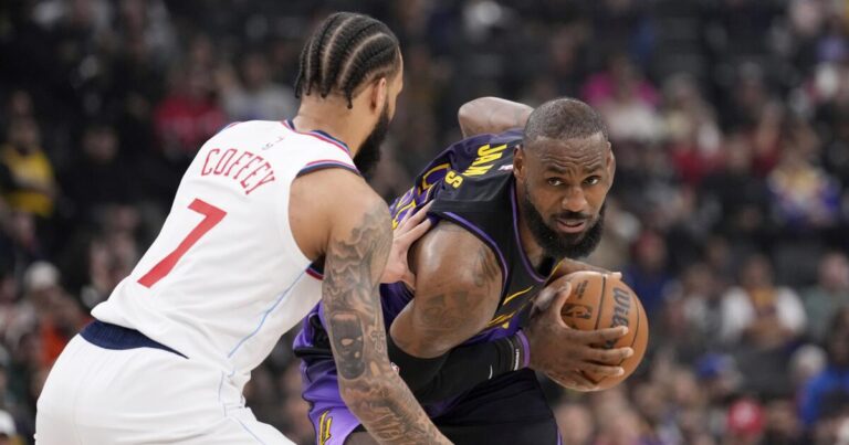 LeBron James: Roster build forces Lakers to play