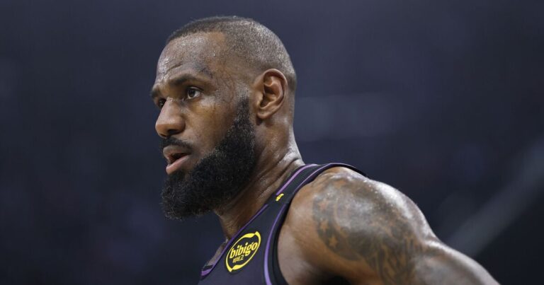 LeBron James steps into new sport as NBA icon