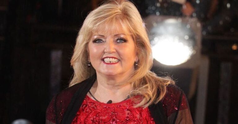 Linda Nolan's comedian nephew fights back tears on