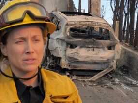 Los Angeles firefighters 'take