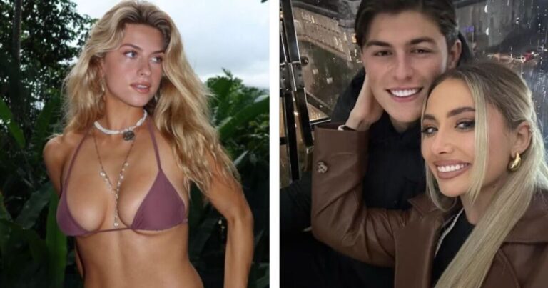 Louis Rees-Zammit's love life from Man Utd icon's