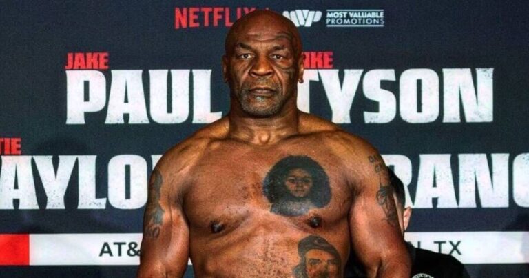 Mike Tyson looks unrecognisable with appearance
