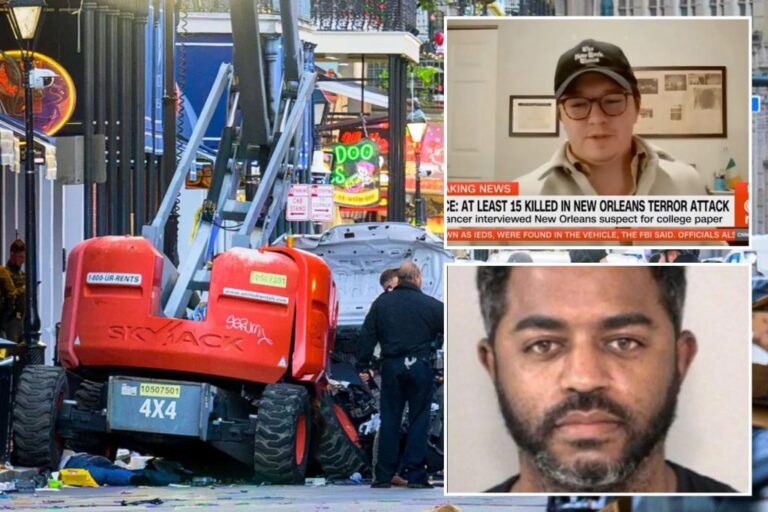 NY Times reporter who interviewed New Orleans