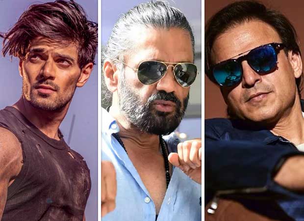 Sooraj Pancholi, Suniel Shetty, and Vivek Oberoi
