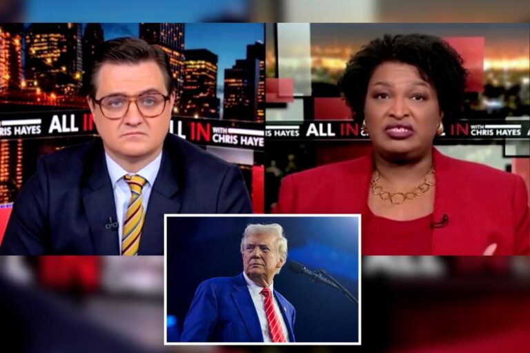 Stacey Abrams says Trump re-election was not a