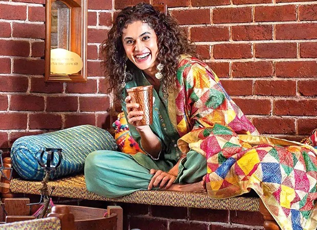 Taapsee Pannu continues shooting for Gandhari amid