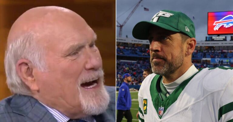 Terry Bradshaw interrupts Michael Strahan over