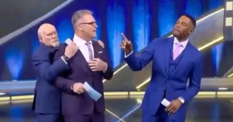 Terry Bradshaw intervenes as Michael Strahan asks