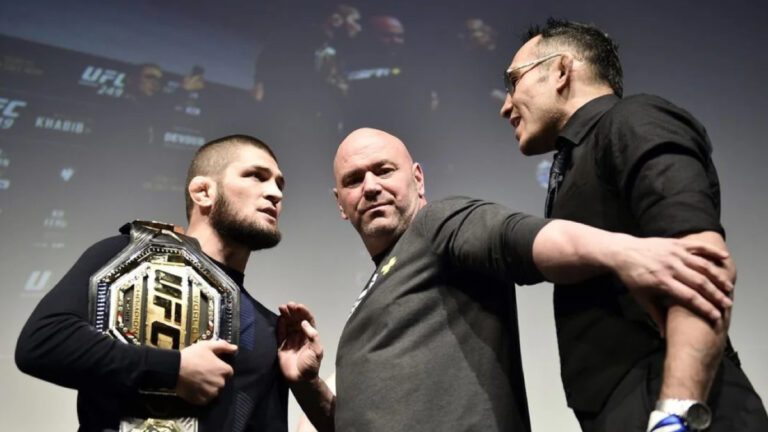 Tony Ferguson trashes 'coward' Khabib