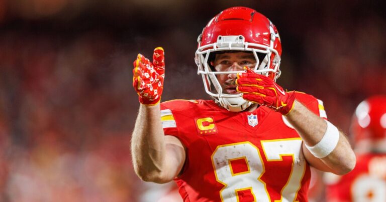 Travis Kelce pays subtle Taylor Swift tribute