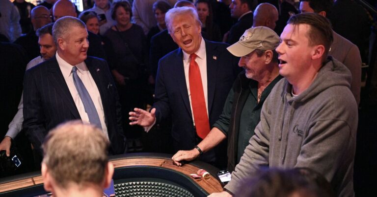 Trump ends staggeringly short rally speech to have