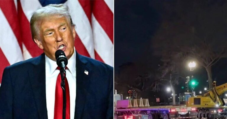 Trump inauguration security fears as concrete