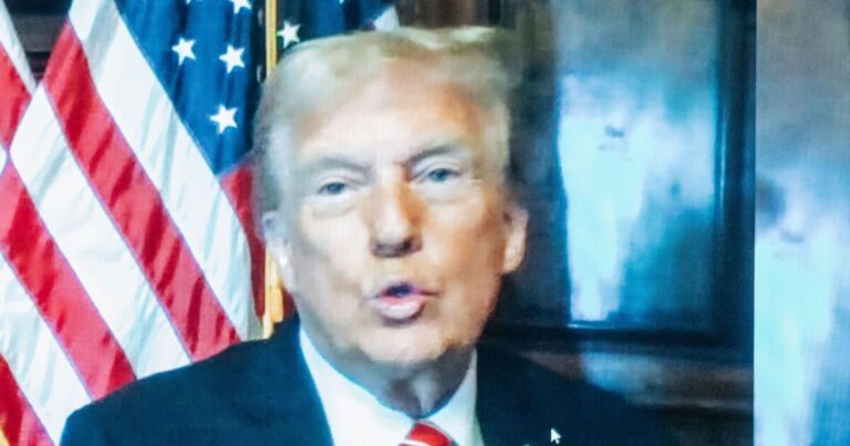 Trump sentenced to unconditional discharge slams