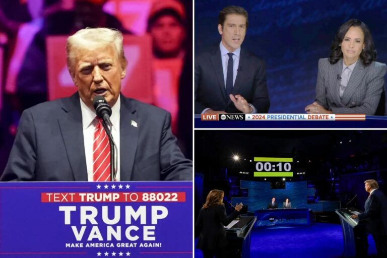 Trump slams ABC News anchor David Muir over debate