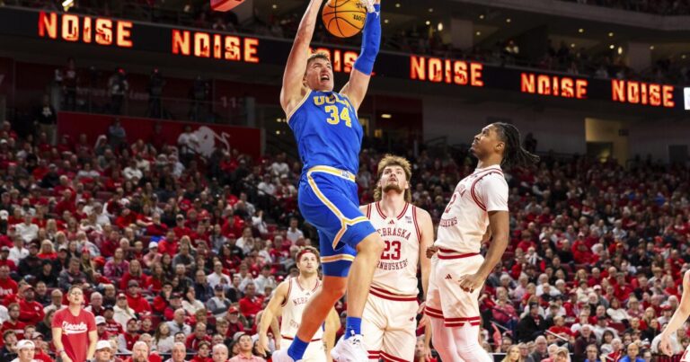 UCLA falls to Nebraska when the Bruins can't
