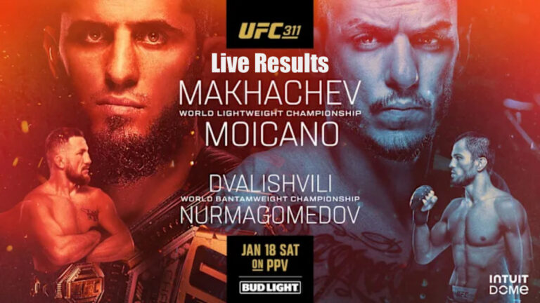 UFC 311: Makhachev vs. Moicana Live Results