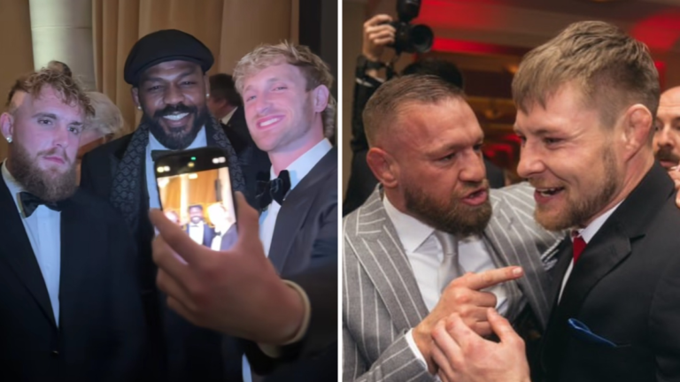UFC fighters attend starlight ball in celebration