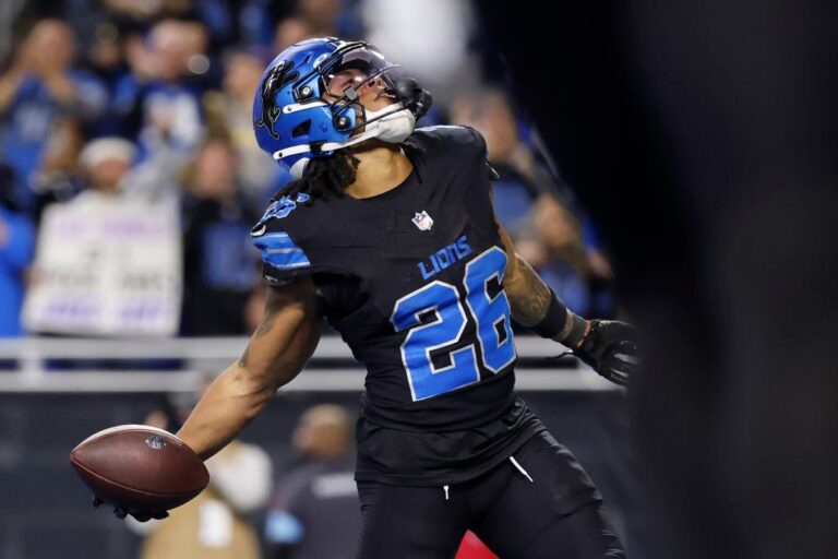 Jahmyr Gibbs powers Lions past Vikings to NFC | Sports News