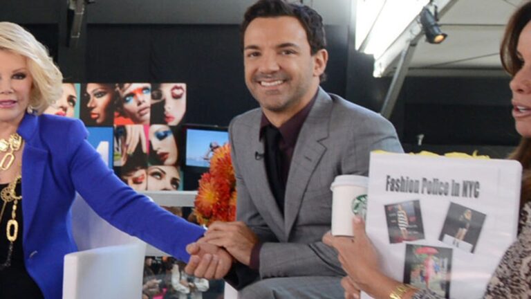 George Kotsiopoulos on 'Fashion Police'